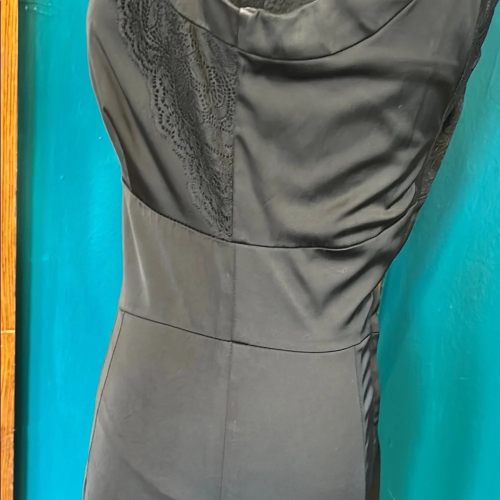 H&M Black Sweetheart Sheath Midi Dress - Picture 3 of 7